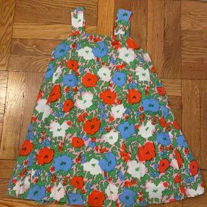 Crewcuts Floral Dress with Bow Detail in Back